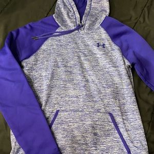 purple hoodie